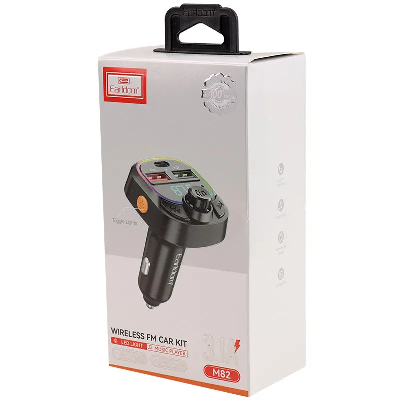 شارژر فندکی + FM Player بلوتوثی Earldom ET-M82، تصویر 6