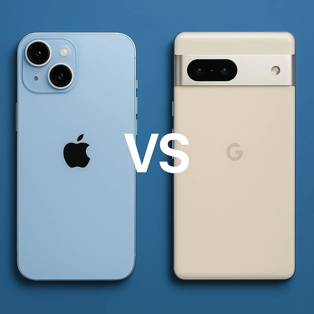 مقایسه iPhone 16 و Pixel 9