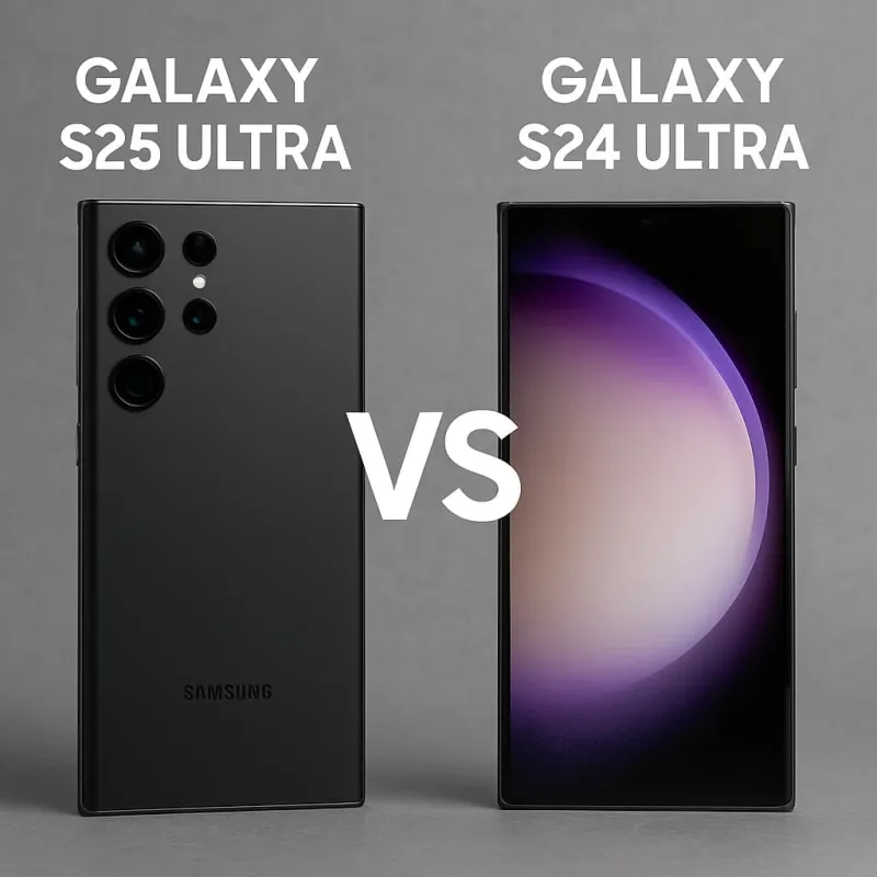 مقایسه گلکسی S25 Ultra با S24 Ultra
