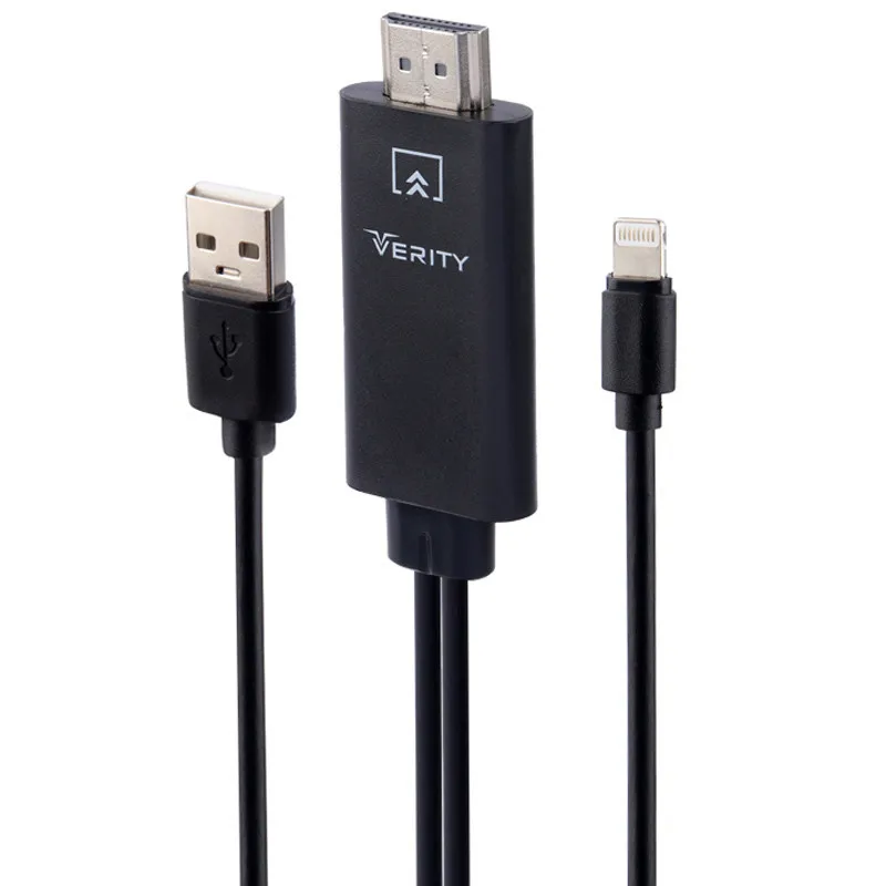 کابل تبدیل وریتی V-HD13 Lightning To HDMI 2m، تصویر 2
