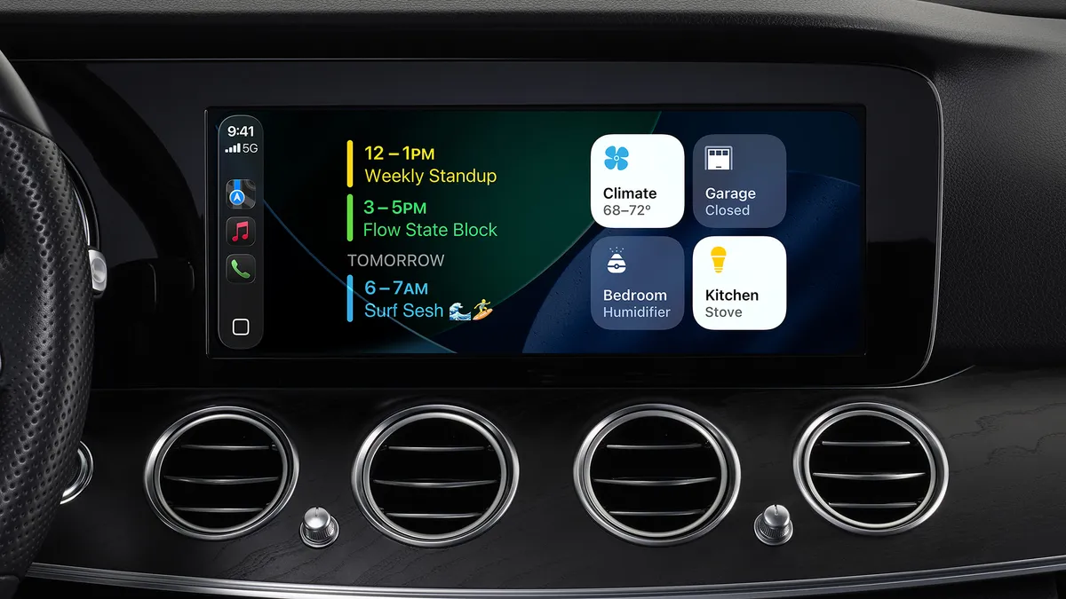 پخش ویدیو در CarPlay iOS 26