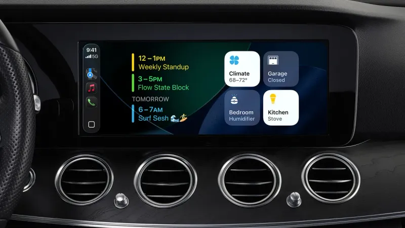 پخش ویدیو در CarPlay iOS 26