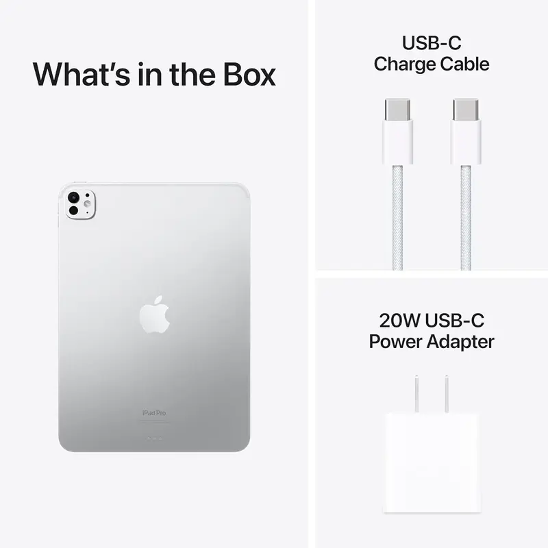 تبلت 11 اینچ اپل مدل iPad Pro 2024 M4 Wi-Fi ظرفیت 256 گیگابایت و رم 8 گیگابایت، تصویر 6