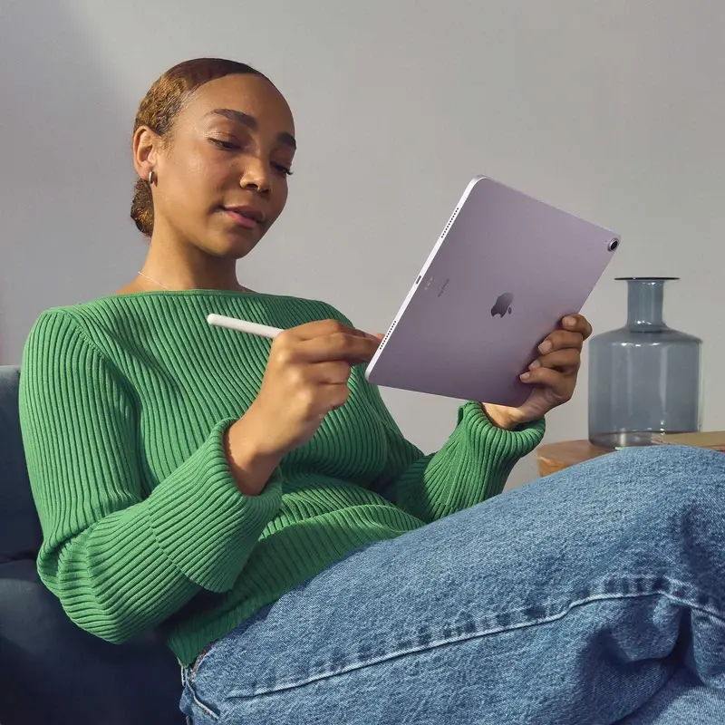 تبلت 13 اینچی اپل مدل iPad Air 2024 M2 Wi-Fi ظرفیت 128 گیگابایت و رم 8 گیگابایت، تصویر 10