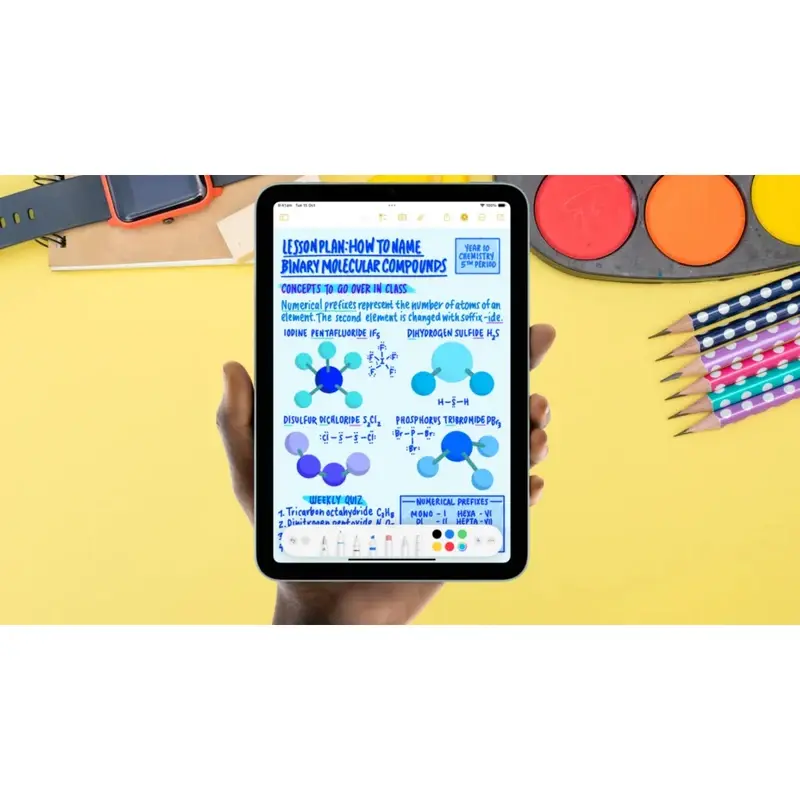 تبلت 8.3 اینچ اپل مدل iPad mini 7th Generation 2024 Wi-Fi ظرفیت 128 گیگابایت و رم 8 گیگابایت، تصویر 9