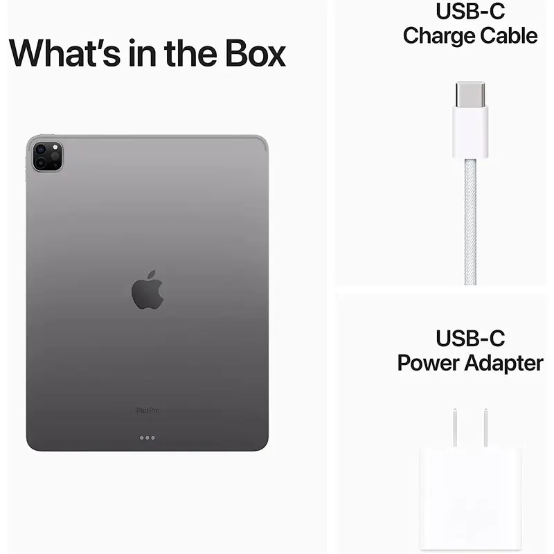 تبلت اپل مدل iPad Pro 12.9 2022 WIFI ظرفیت 256 گیگابایت و رم هشت گیگابایت، تصویر 2