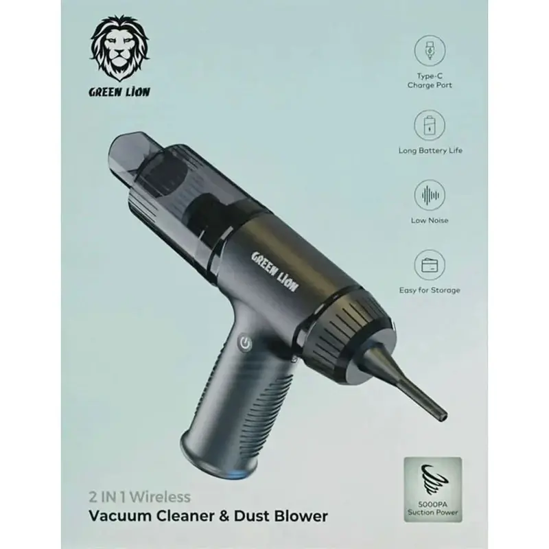 دستگاه دمنده و مکنده شارژی گرین لاین مدل GN2IN1VCMDST، تصویر 4