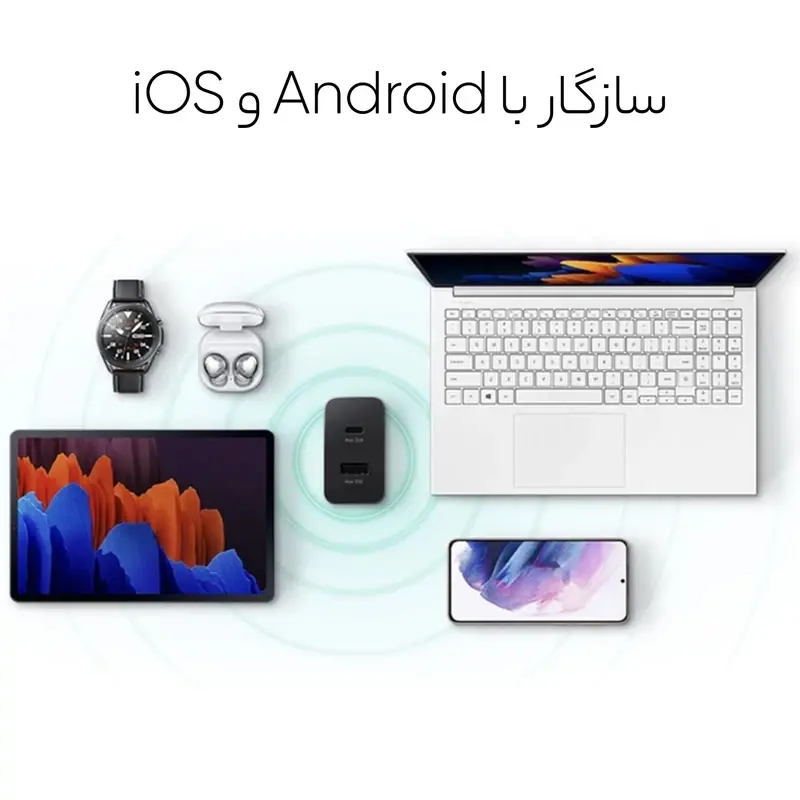شارژر دیواری 35 وات سامسونگ مدل EP-TA220، تصویر 5