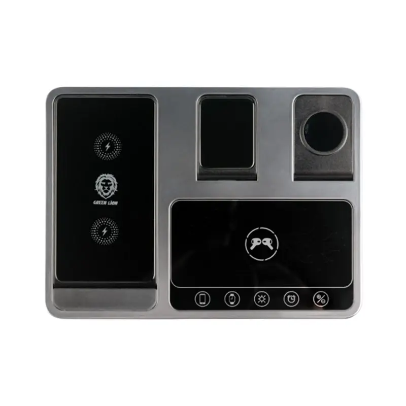 شارژر رومیزی گرین لاین مدل Wireless-Ch station 4 in 1، تصویر 2