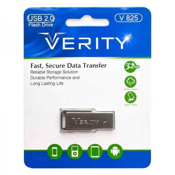 فلش مموری وریتی مدل 825 ظرفیت 32 گیگابایت، تصویر 2