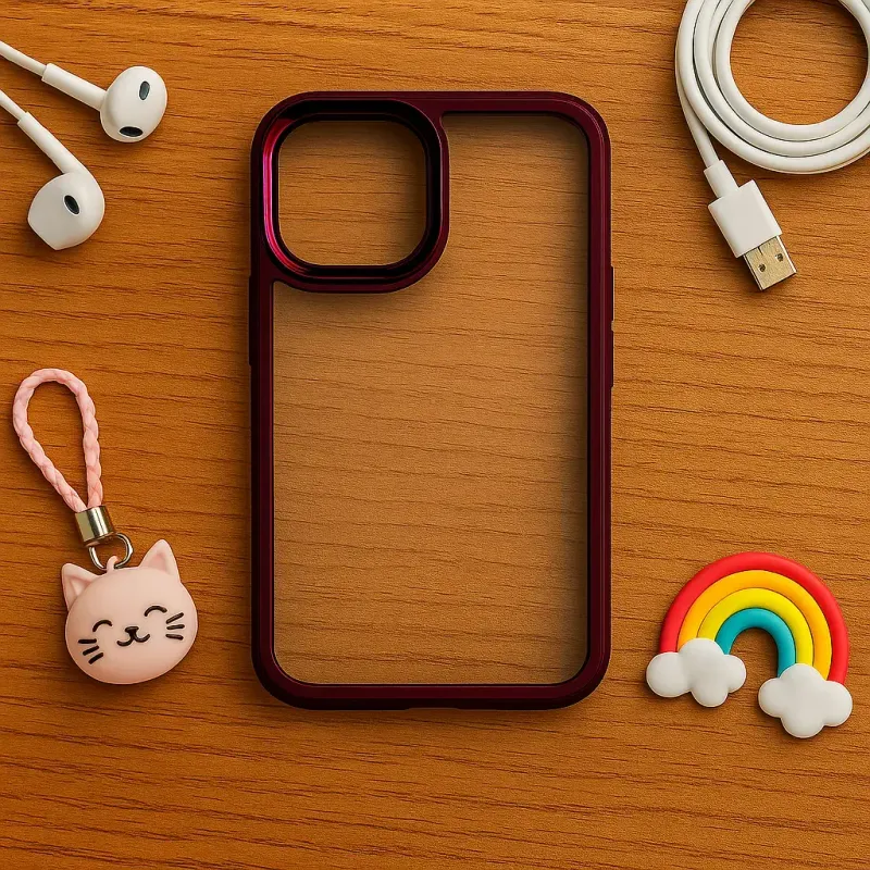 قاب PC شفاف متال ایرون مدل iphone 13 Pro Max، تصویر 2