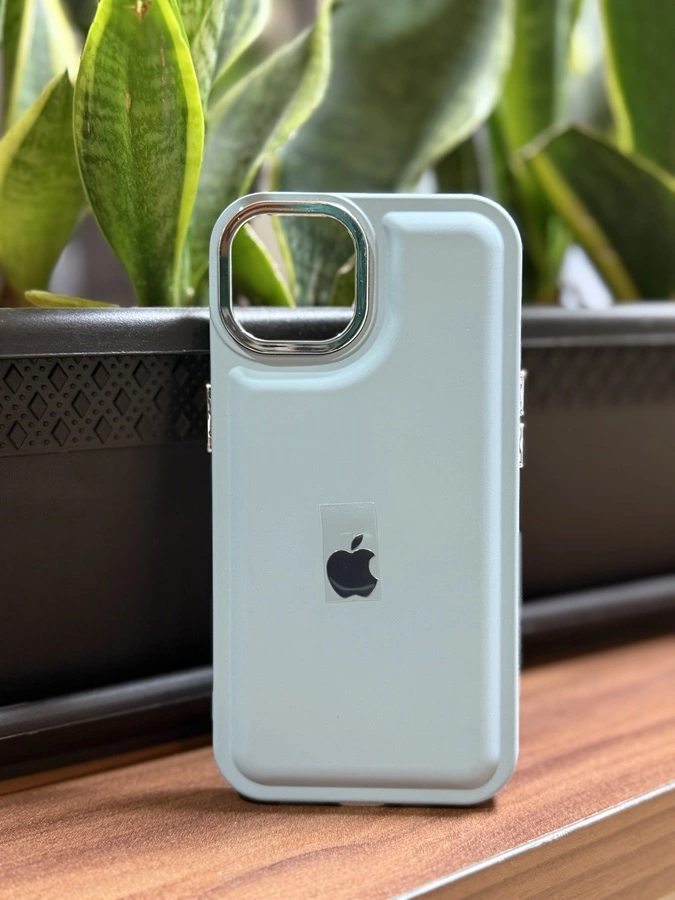 قاب پافر ساده لنز متال مدل iphone 13