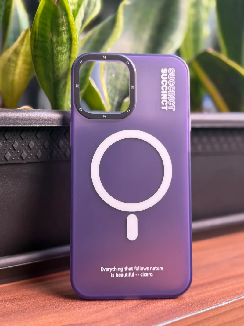قاب پشت مات مدل Succinct m.0 مگ سیف مناسب برای گوشی iphone 12 Pro Max