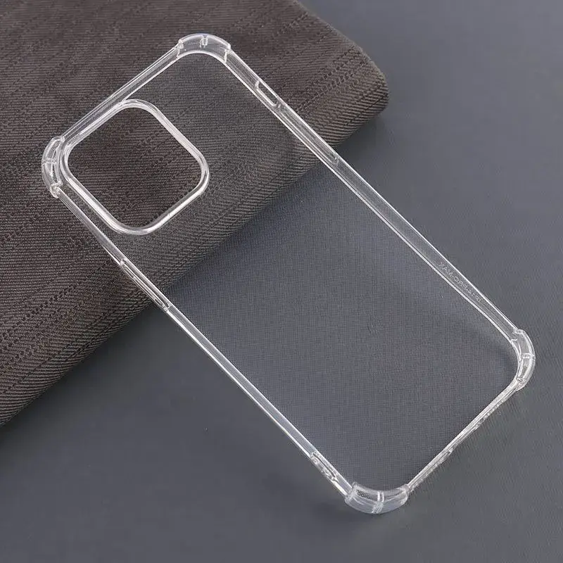 قاب ژله ای ضربه گیر بی رنگ مدل iphone 14 Max، تصویر 4