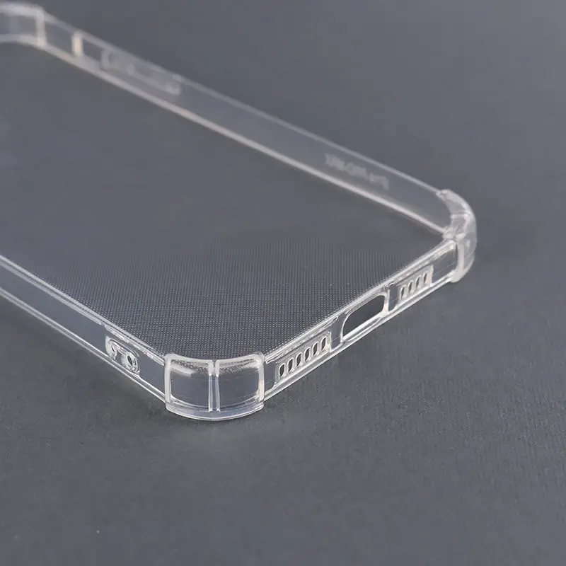 قاب ژله ای ضربه گیر بی رنگ مدل iphone 14 Max، تصویر 3