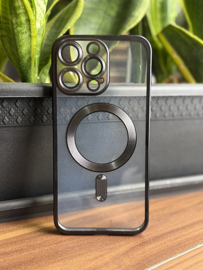 قاب ژله ای محافظ لنز دار مگ سیف مدل iphone 15 Pro Max، تصویر 2