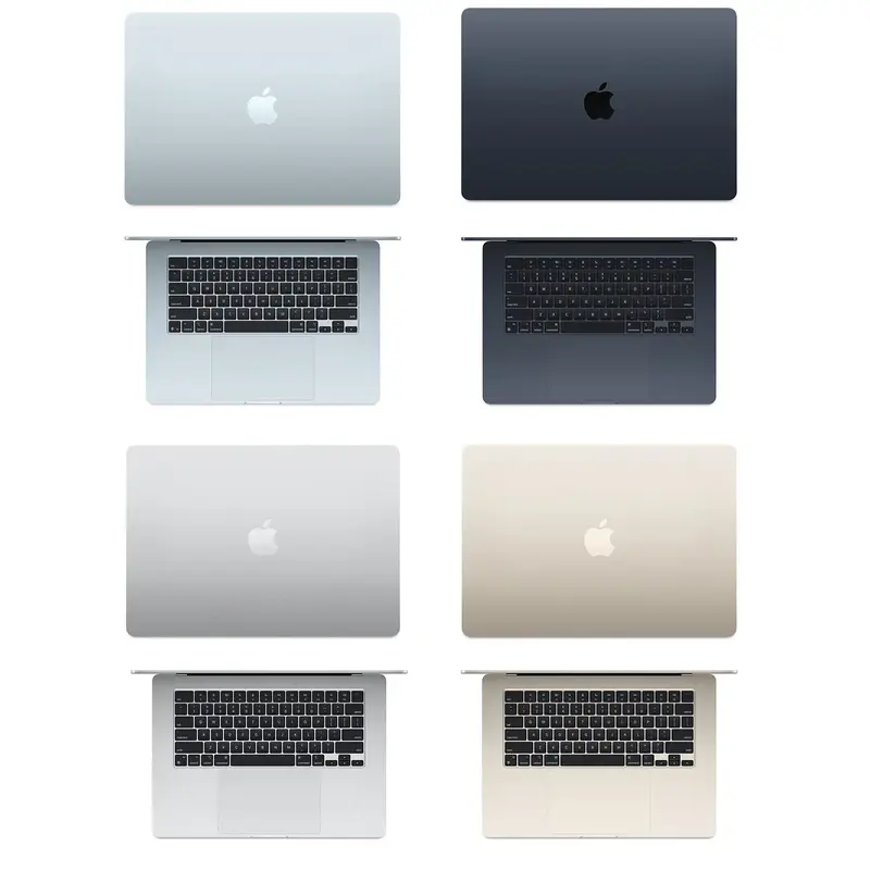 لپ تاپ 15.3 اینچی اپل مدل MacBook Air MW1G3 2025 LLA-M4-16GB Ram-256GB SSD، تصویر 5