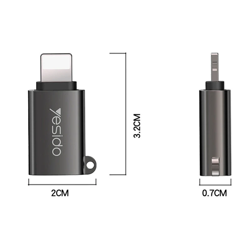مبدل OTG لایتنینگ یسیدو مدل GS14، تصویر 3