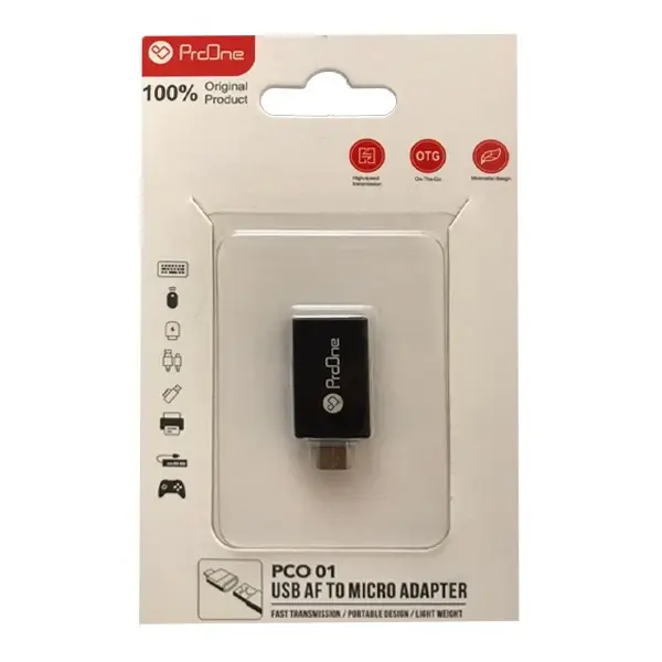 مبدل USB به microUSB پرووان مدل PCO 01، تصویر 3