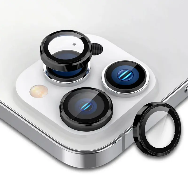 محافظ لنز دوربین گرین لاین مدل HD Plus مناسب برای گوشی موبایل اپل iPhone 15 Pro / 15 Pro Max، تصویر 3
