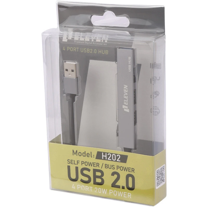 هاب 4 پورت USB2.0 ایلون H202، تصویر 4