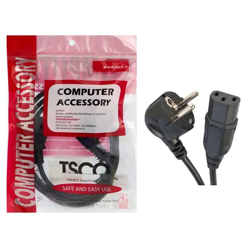 کابل برق تسکو PC به طول 1.5 متر