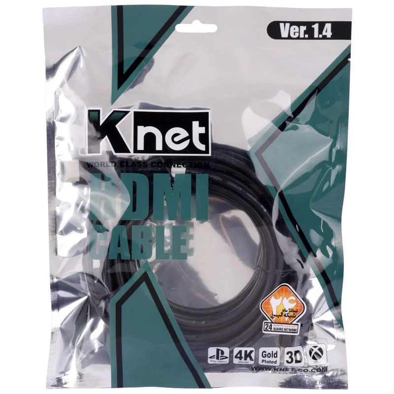 کابل کی نت HDMI V1.4 4K به طول 5 متر، تصویر 3