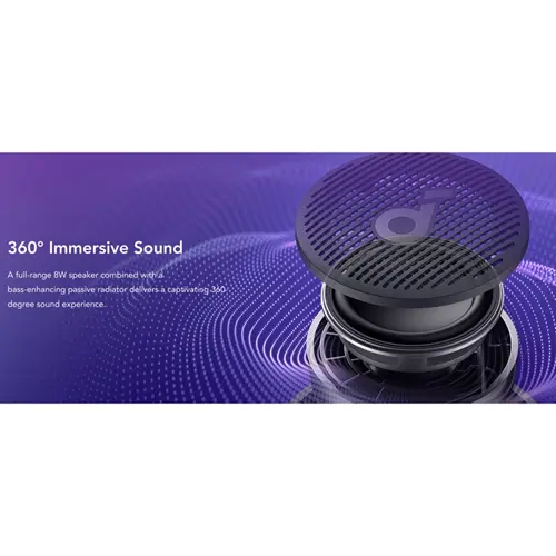 اسپیکر بلوتوثی قابل حمل انکر مدل Glow Mini A3136011، تصویر 8