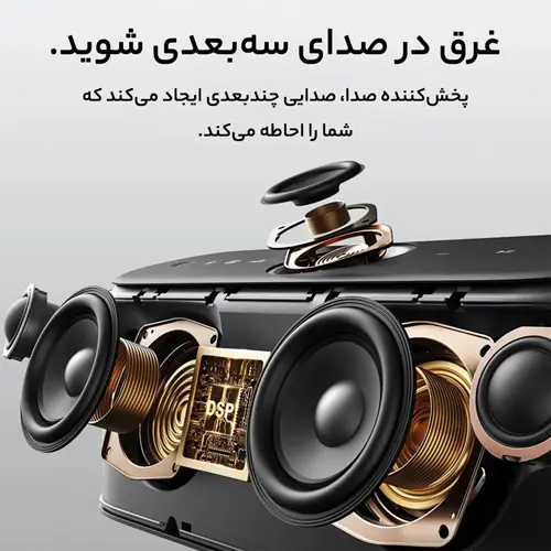 اسپیکر بلوتوثی قابل حمل انکر مدل Soundcore Motion X600/A3130، تصویر 4