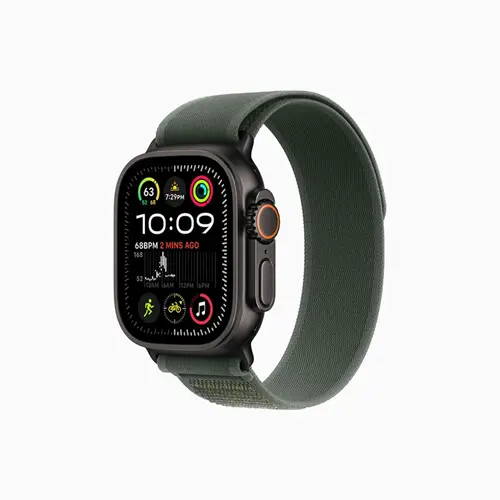 ساعت هوشمند 49 میلی‌متری اپل مدل Ultra 2 Black Titanium Case Trail Loop، تصویر 3