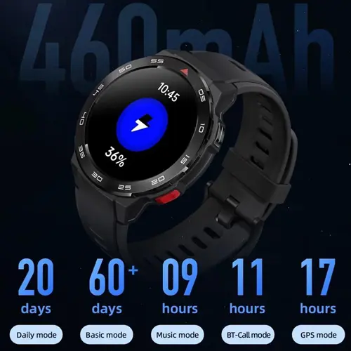 ساعت هوشمند 47 میلی‌متری میبرو مدل GS Pro، تصویر 8