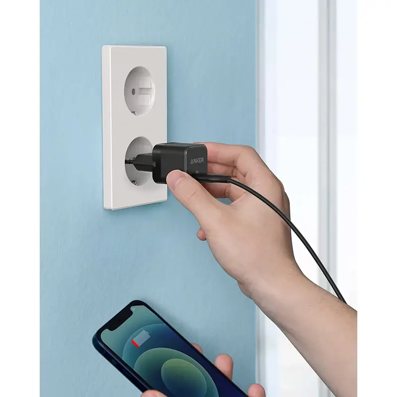 شارژر دیواری 20 وات انکر مدل PowerPort III A2149 Cube، تصویر 7