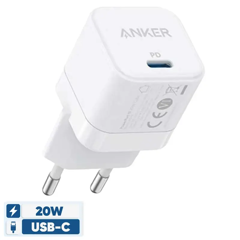 شارژر دیواری 20 وات انکر مدل PowerPort III A2149 Cube، تصویر 3