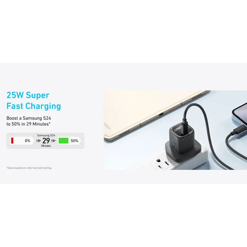 شارژر دیواری 25 وات انکر مدل A2656، تصویر 2