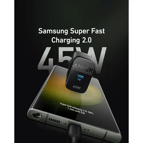 شارژر دیواری 45 وات انکر 313 مدل A2677، تصویر 2