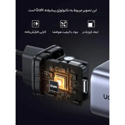 شارژر دیواری 45 وات یوگرین مدل CD294، تصویر 9