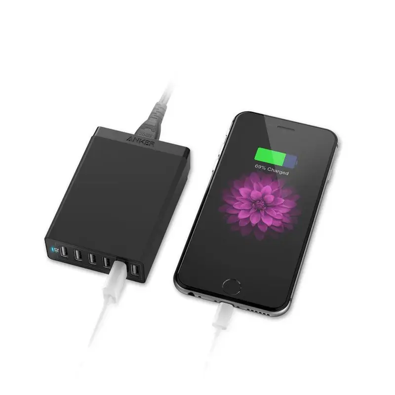 شارژر دیواری 60 وات 6 پورت انکر مدل A2123 Powerport 6، تصویر 4