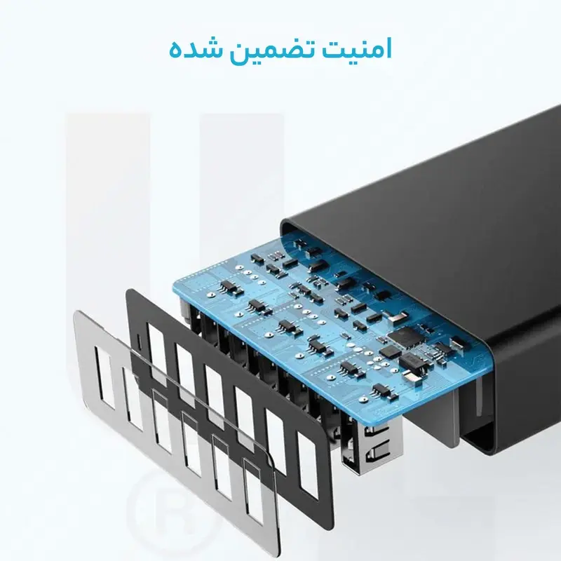 شارژر دیواری 60 وات 6 پورت انکر مدل A2123 Powerport 6، تصویر 5
