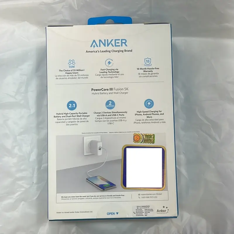 شارژر دیواری انکر مدل A1624H22، تصویر 14