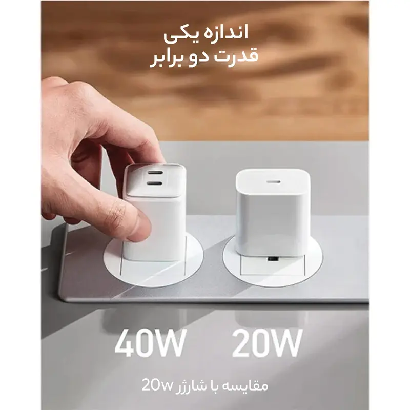 شارژر دیواری انکر مدل A2038، تصویر 6