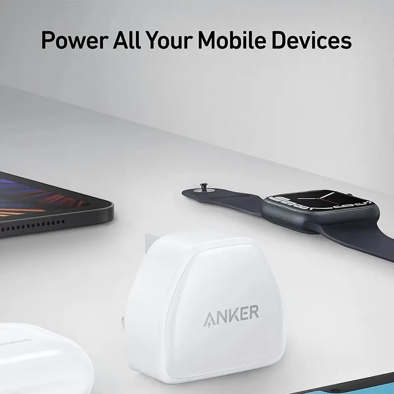 شارژر دیواری انکر مدل PowerPort III Nano-20W Fast Charger، تصویر 2