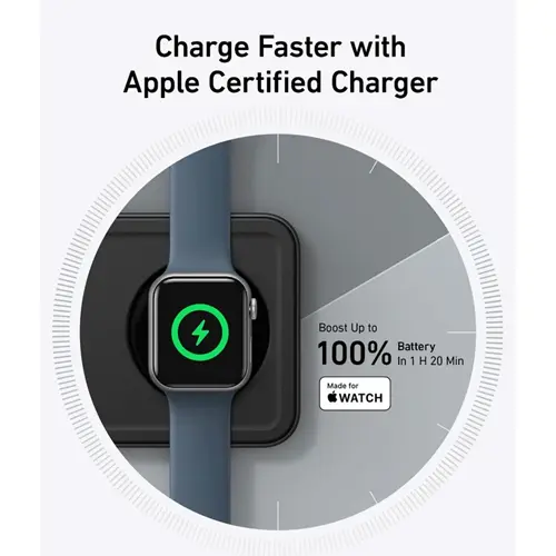 شارژر رومیزی انکر مدل MagGo Wireless Charging به همراه شارژر دیواری 40 وات انکر و کابل USB-C به طول 1.5 متر، تصویر 3