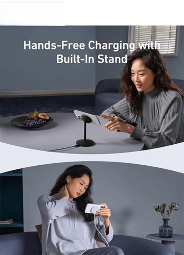 شارژر رومیزی انکر مدل MagGo Wireless Charging به همراه کابل USB-C به طول 1.5 متر، تصویر 5