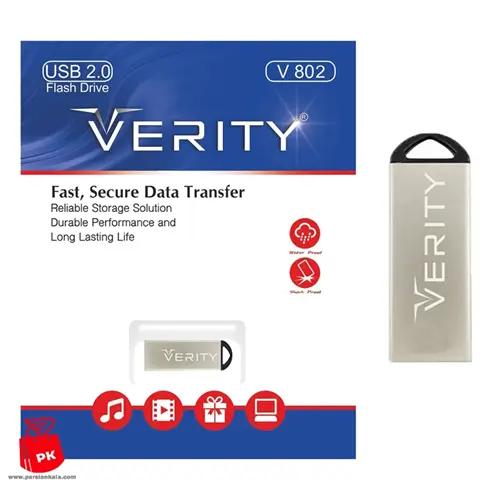 فلش مموری وریتی مدل 802 ظرفیت 32 گیگابایت، تصویر 2