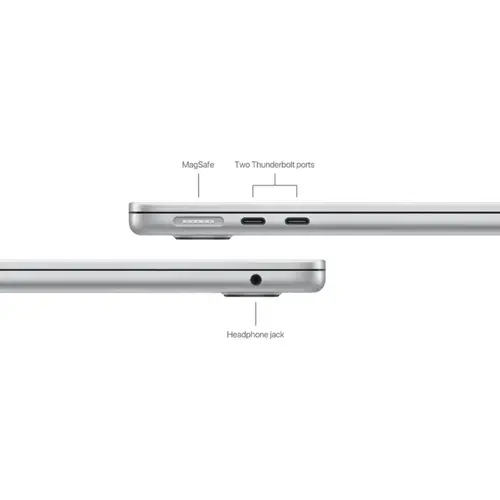 لپ تاپ 13.6 اینچی اپل مدل MacBook Air MRXQ3 2024 ZPA-M3-8GB RAM-256GB SSD، تصویر 6