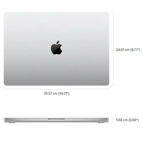 لپ تاپ 16.2 اینچی اپل مدل MacBook Pro MX2X3 2024 LLA-M4 Pro-24GB RAM-512GB SSD، تصویر 9