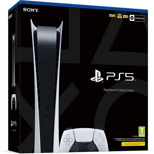 مجموعه کنسول بازی سونی مدل ِPlayStation 5 Digital ظرفیت 825 گیگابایت به همراه دسته اضافی، تصویر 10