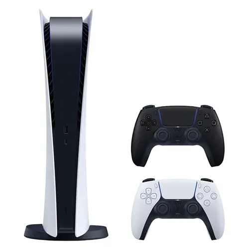 مجموعه کنسول بازی سونی مدل ِPlayStation 5 Digital ظرفیت 825 گیگابایت به همراه دسته اضافی