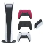 مجموعه کنسول بازی سونی مدل PlayStation 5 Digital ظرفیت 825 گیگابایت به همراه دو دسته اضافه و پایه شارژر