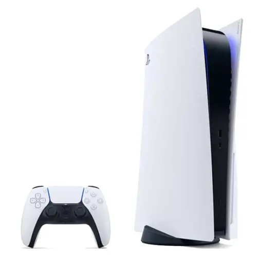مجموعه کنسول بازی سونی مدل PlayStation 5 Digital ظرفیت 825 گیگابایت به همراه دو دسته اضافه و پایه شارژر، تصویر 2